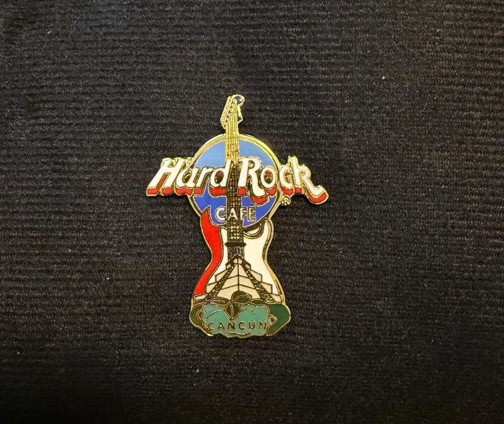 Hard Rock Cafe - Cancun Guitar Pin